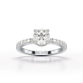 1.36 CT Round Cut Lab Grown Diamond Ring Jama Jewels
