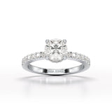 Classic Round Cut 1.45 CT Lab Diamond Ring