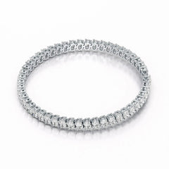 11.70 CT Oval Lab Grown Diamond Tennis Bracelet Jama Jewels