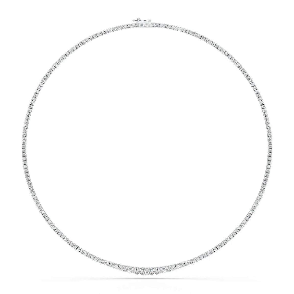 6.35 CT Riviere Necklace - Jama Jewels 