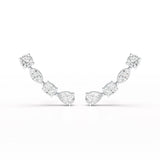 0.39 CT Lab Diamond Multi shape Earring