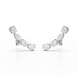 0.39 CT Lab Diamond Multi shape Earring