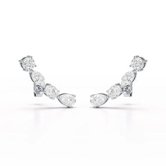 0.39 CT Lab Diamond Multi shape Earring