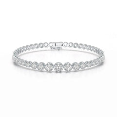 2.84 CT Round Cut Lab Diamond Tennis Bracelet Jama Jewels