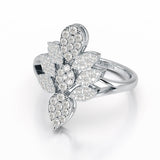 Lab Grown Diamond 0.57 CT Engagement Ring