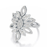 0.76 CT Lab Diamond Engagement Ring