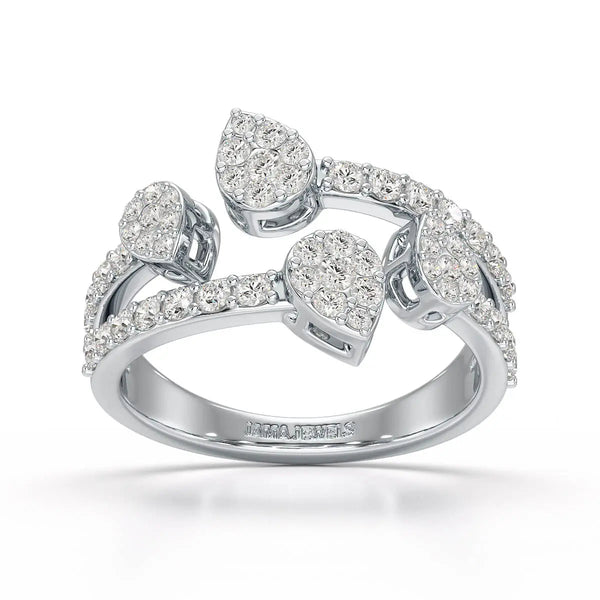 0.84 CT Layered Lab Diamond Ring