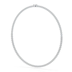 3.8 CT Lab Diamond Tennis Necklace Jama Jewels