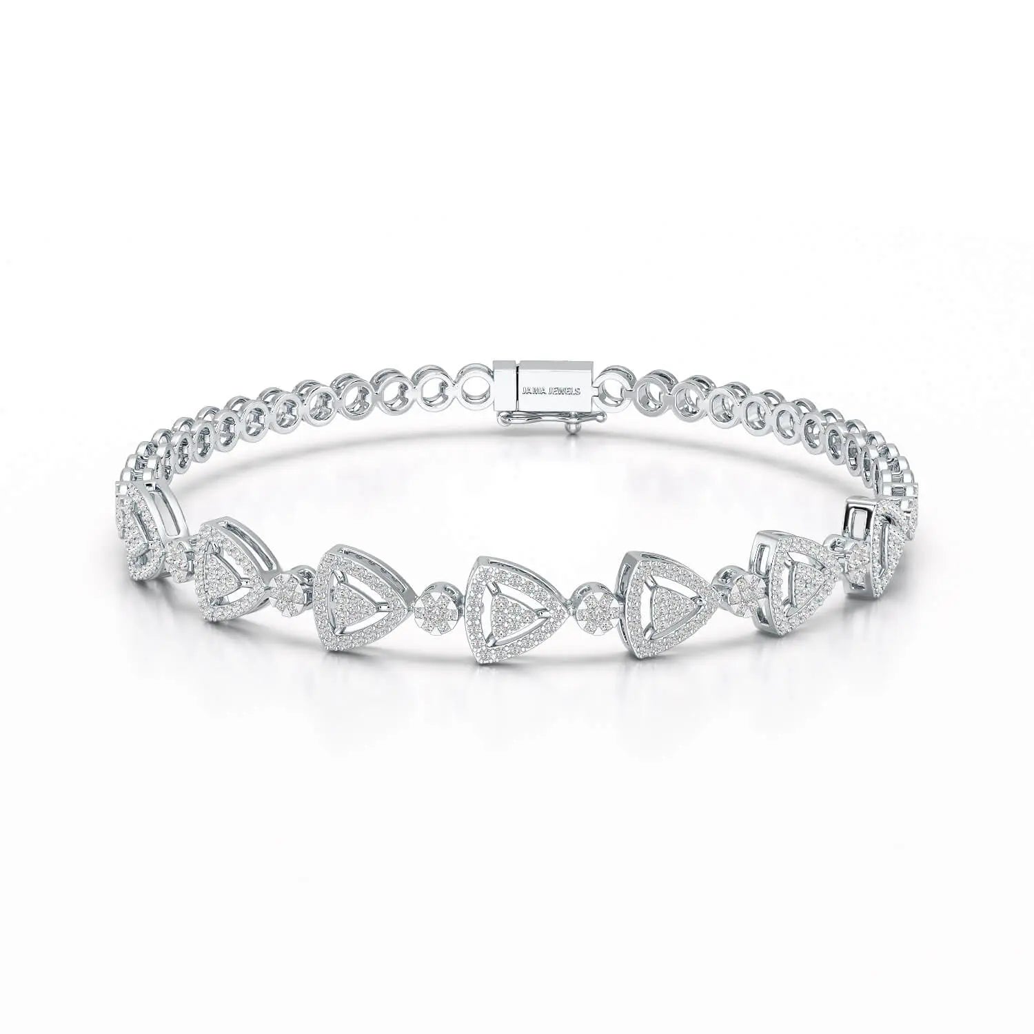 1.14 CT 18KT Lab Diamond Classic Women's Bracelet