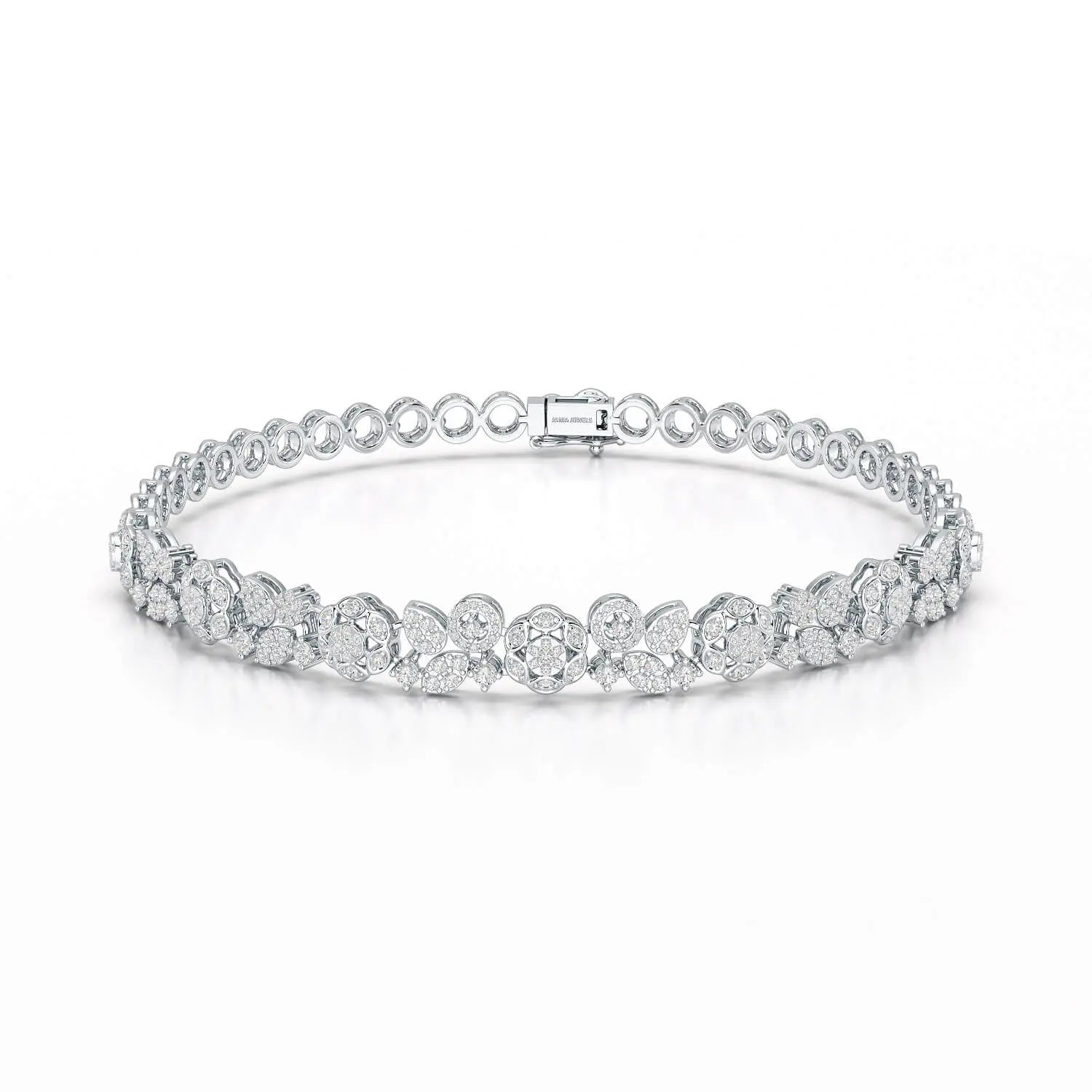 1.73 CT Lab Diamond Classic Women's Bracelet