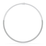 15.86 CT Round Brilliant Riviere Lab Diamond Necklace