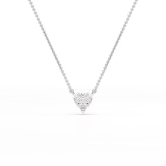 1 Ct Lab Grown Diamond Heart Pendant
