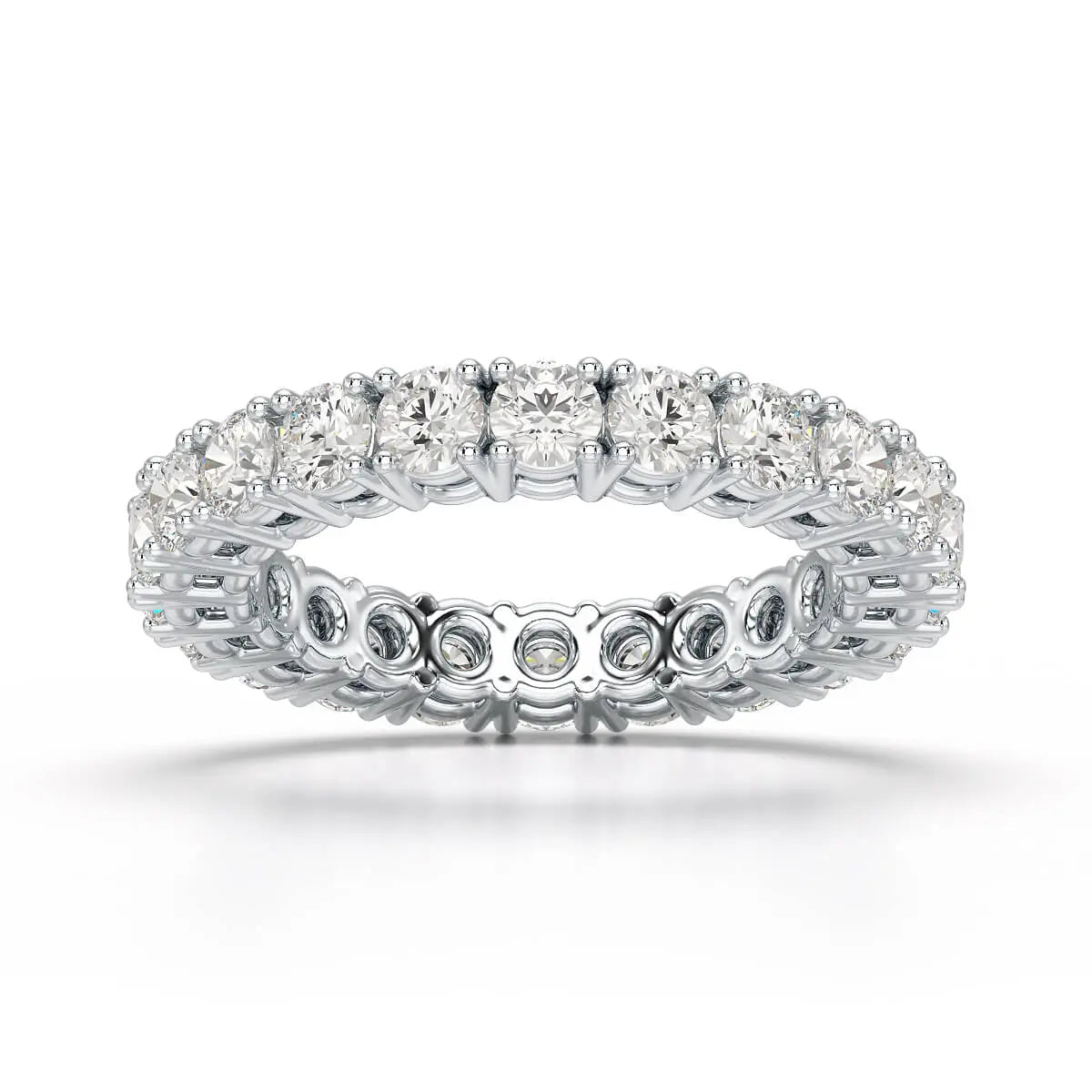 Classic Round 2.17 CT Lab Grown Diamond Ring
