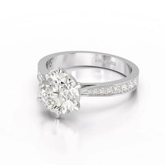2.48 CT Lab Diamond Solitaire Ring
