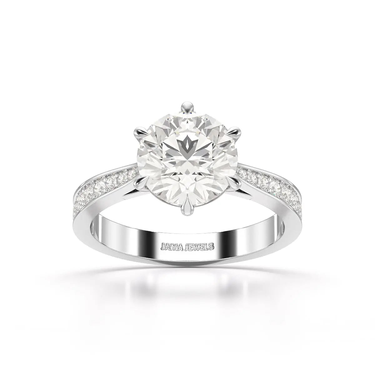 2.48 CT Lab Diamond Solitaire Ring
