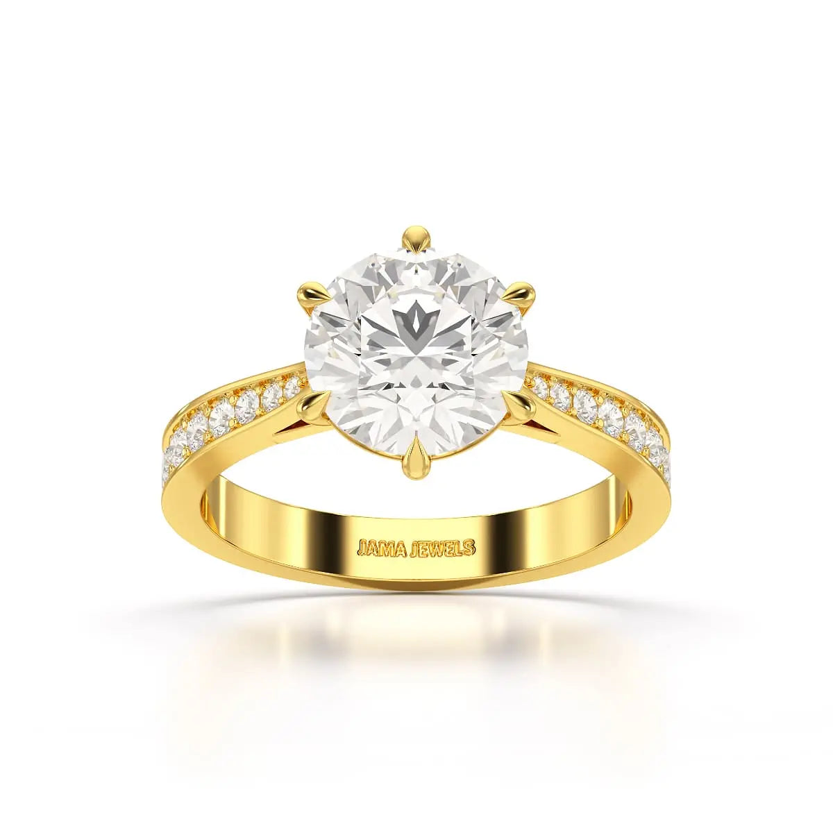 2.48 CT Lab Diamond Solitaire Ring