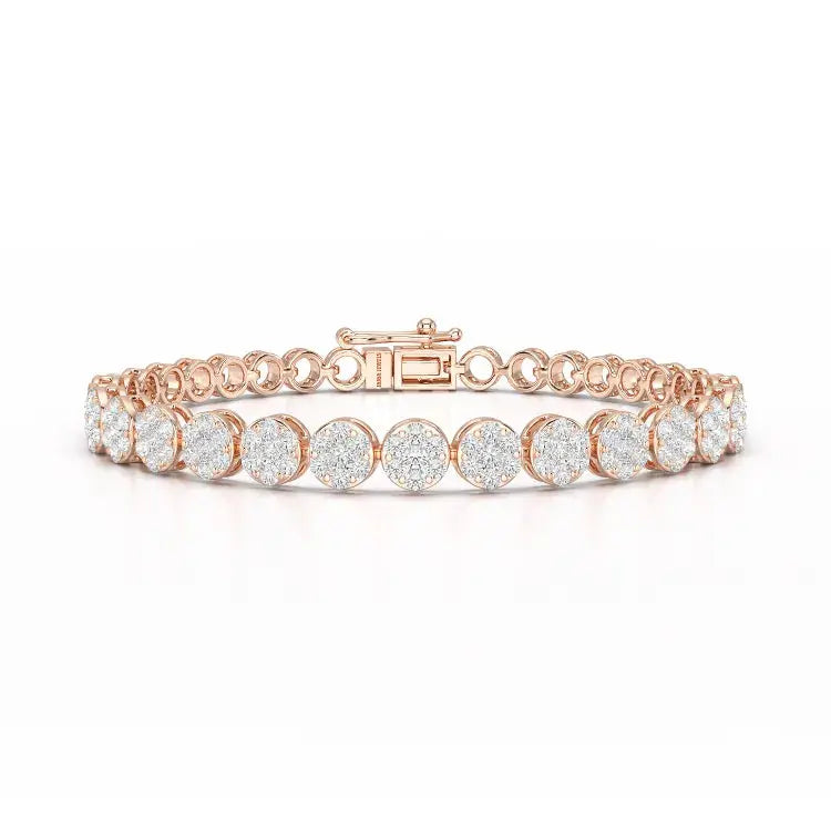 2.49 CT 18KT Lab Diamond Women's Bracelet