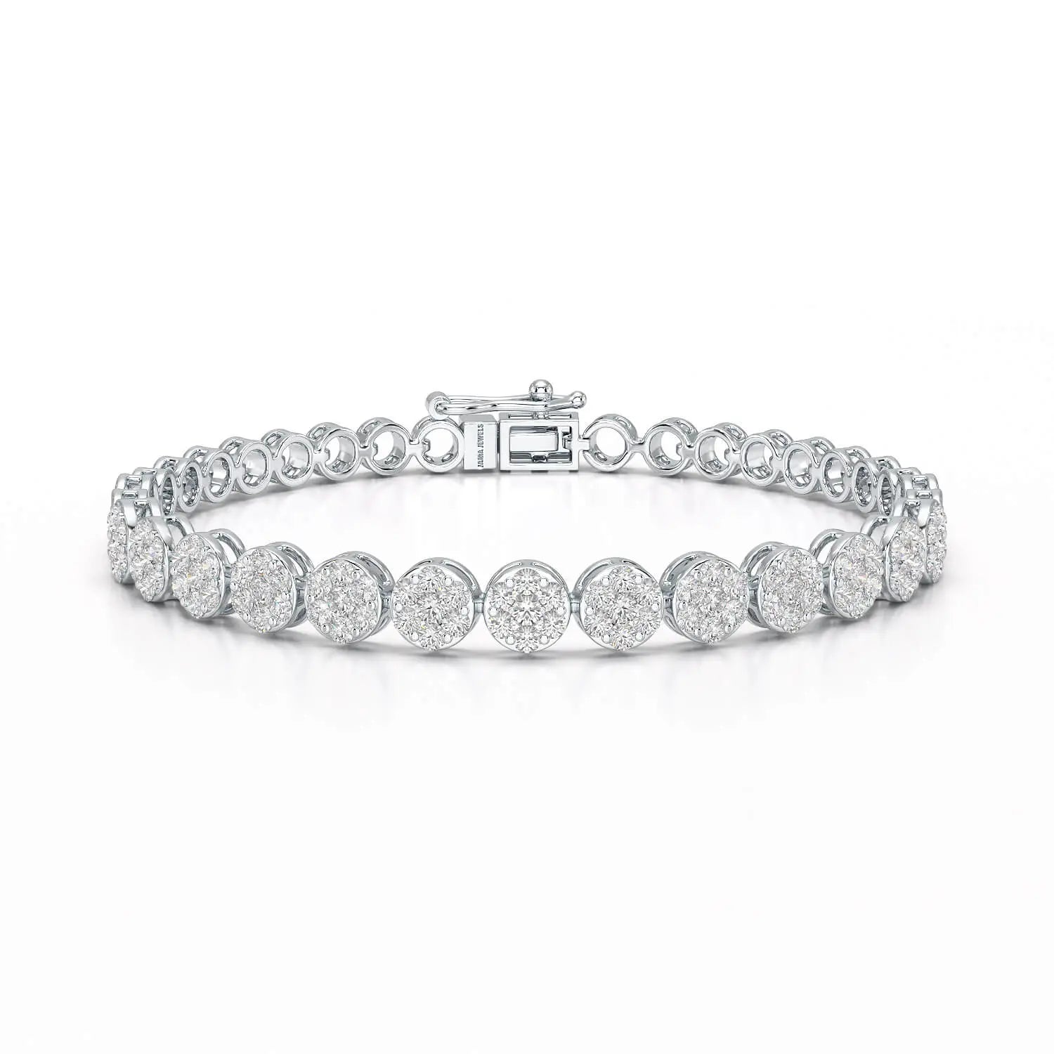 2.49 CT 18KT Lab Diamond Women's Bracelet