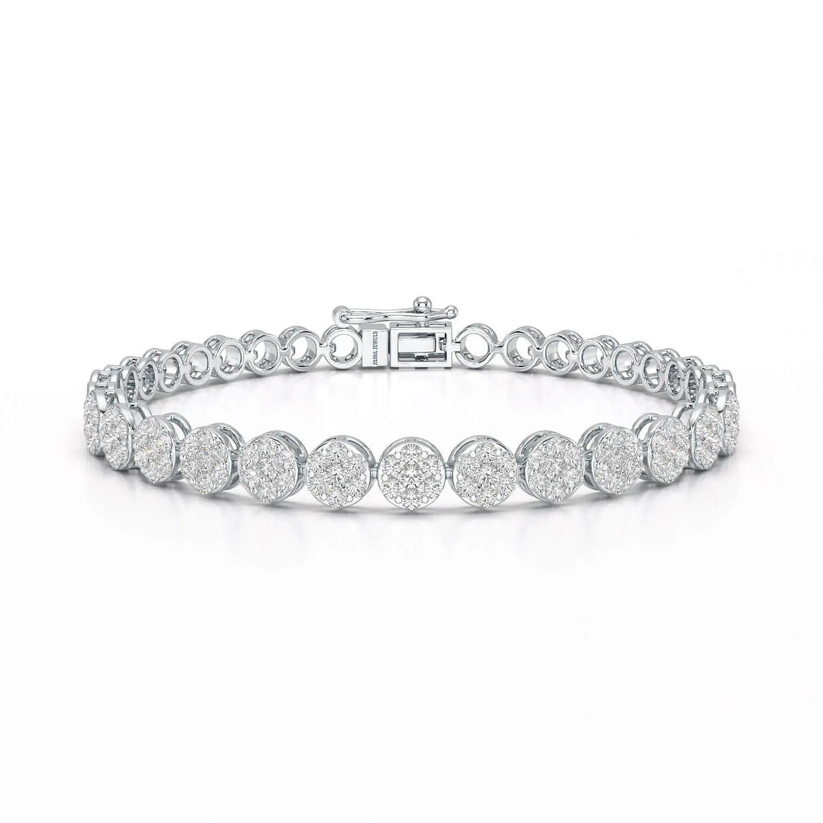 2.49 CT 18KT Lab Diamond Women's Bracelet