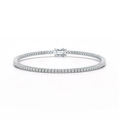 2.15 CT Round cut Lab Diamond Tennis Bracelet Jama Jewels