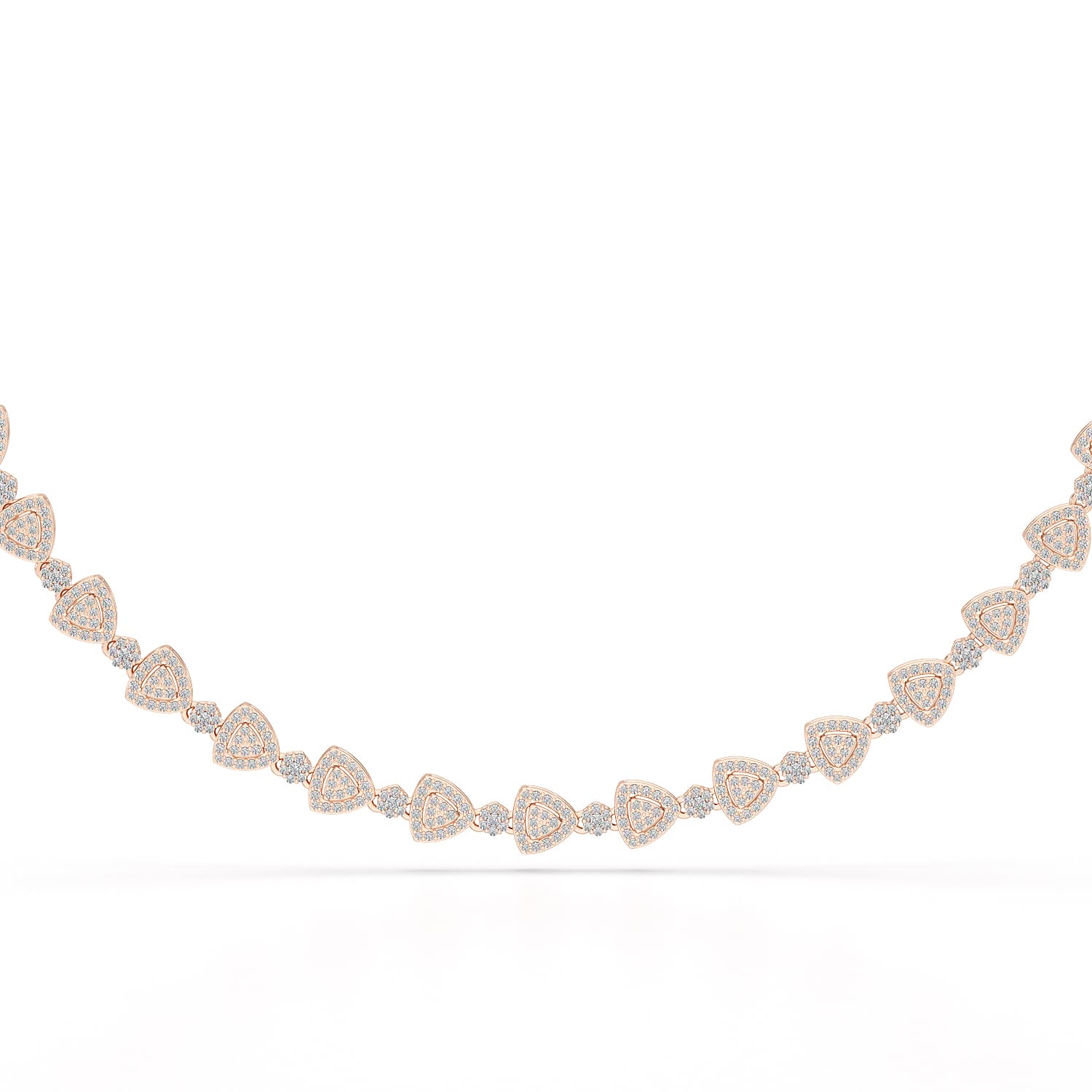 2.89 Carat Lab Grown Diamond Necklace