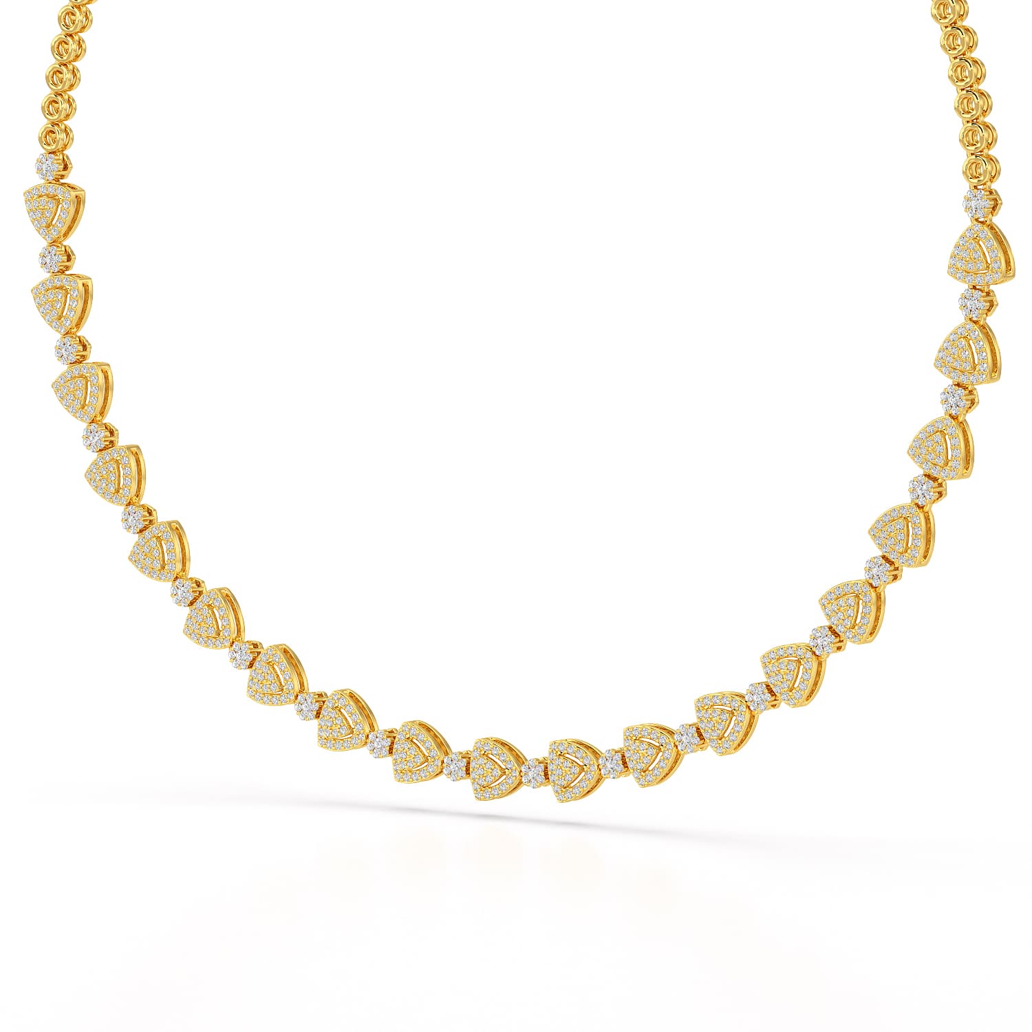 2.89 Carat Lab Grown Diamond Necklace