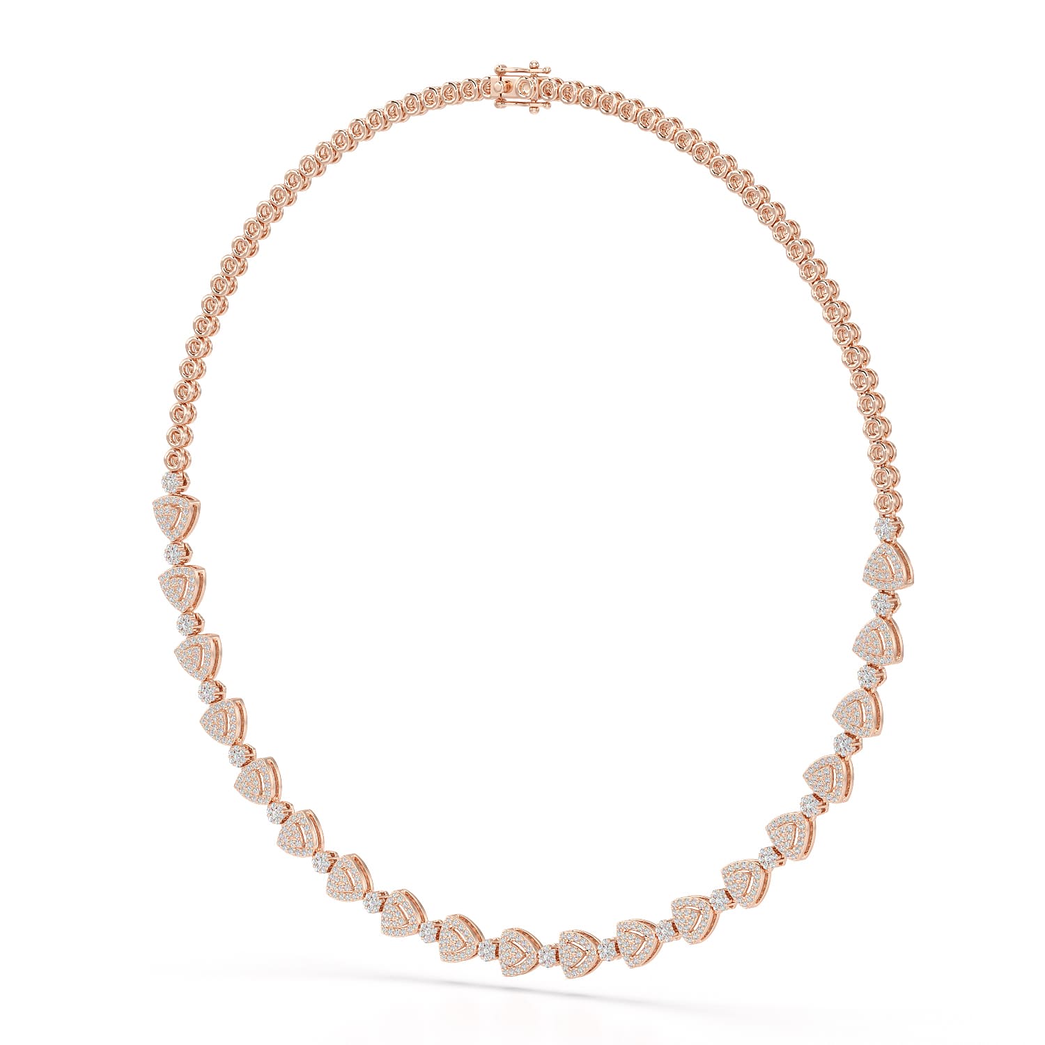 2.89 Carat Lab Grown Diamond Necklace