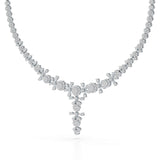 3.96 CT Lab Grown Diamond Drop Necklace