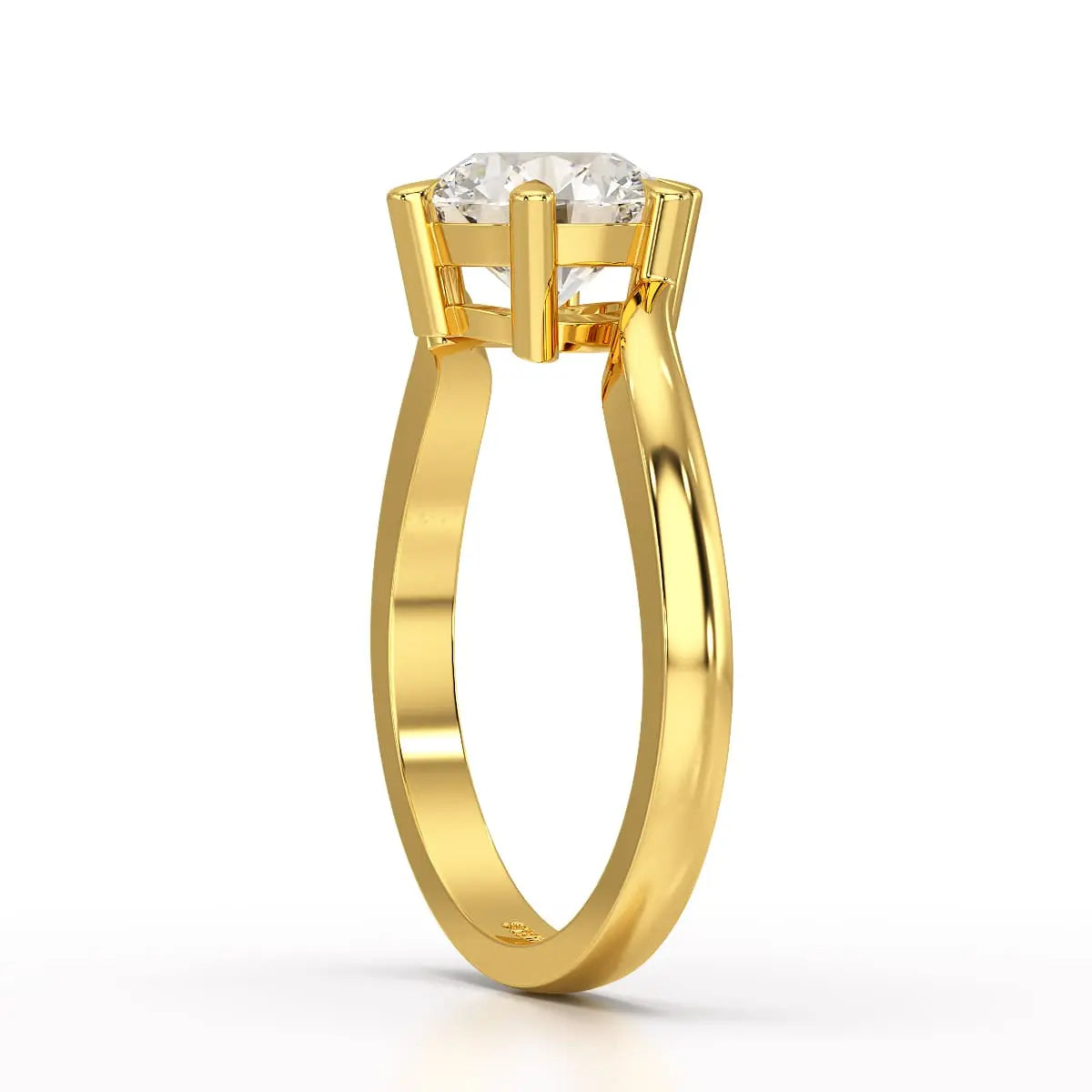 3 CT Lab Diamond Classic Solitaire Ring Jama Jewels