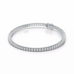 4.5 CT Round cut Lab Diamond Tennis Bracelet