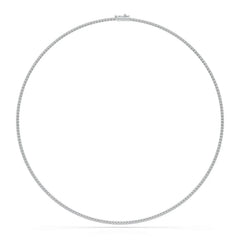 4.61 Carat Diamond Line Necklace