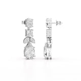 4.88 CT Lab Diamond Drop Earrings