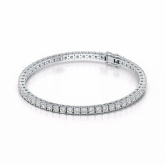5.5 CT Round cut Lab Diamond Tennis Bracelet