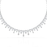 5 CT Lab Grown Diamond Bridal Necklace