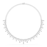 5 CT Lab Grown Diamond Bridal Necklace
