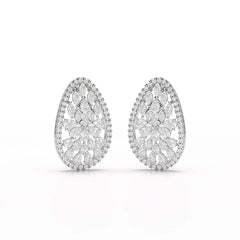 6 CT Lab Diamond Multi Shape Stud Earring Jama Jewels
