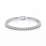 7 CT Round cut Lab Diamond Tennis Bracelet