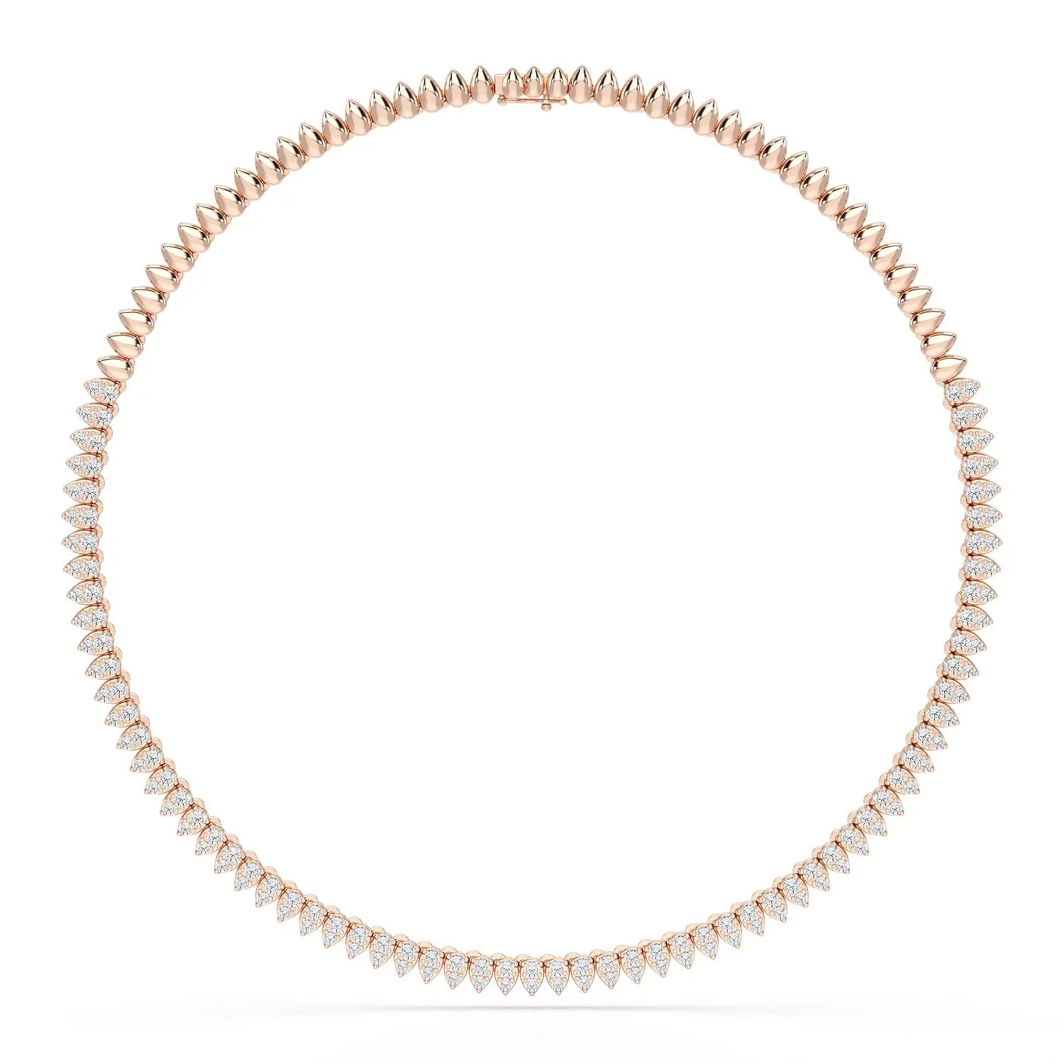 Classic Lab Diamond 4.62 Carat Tennis Necklace