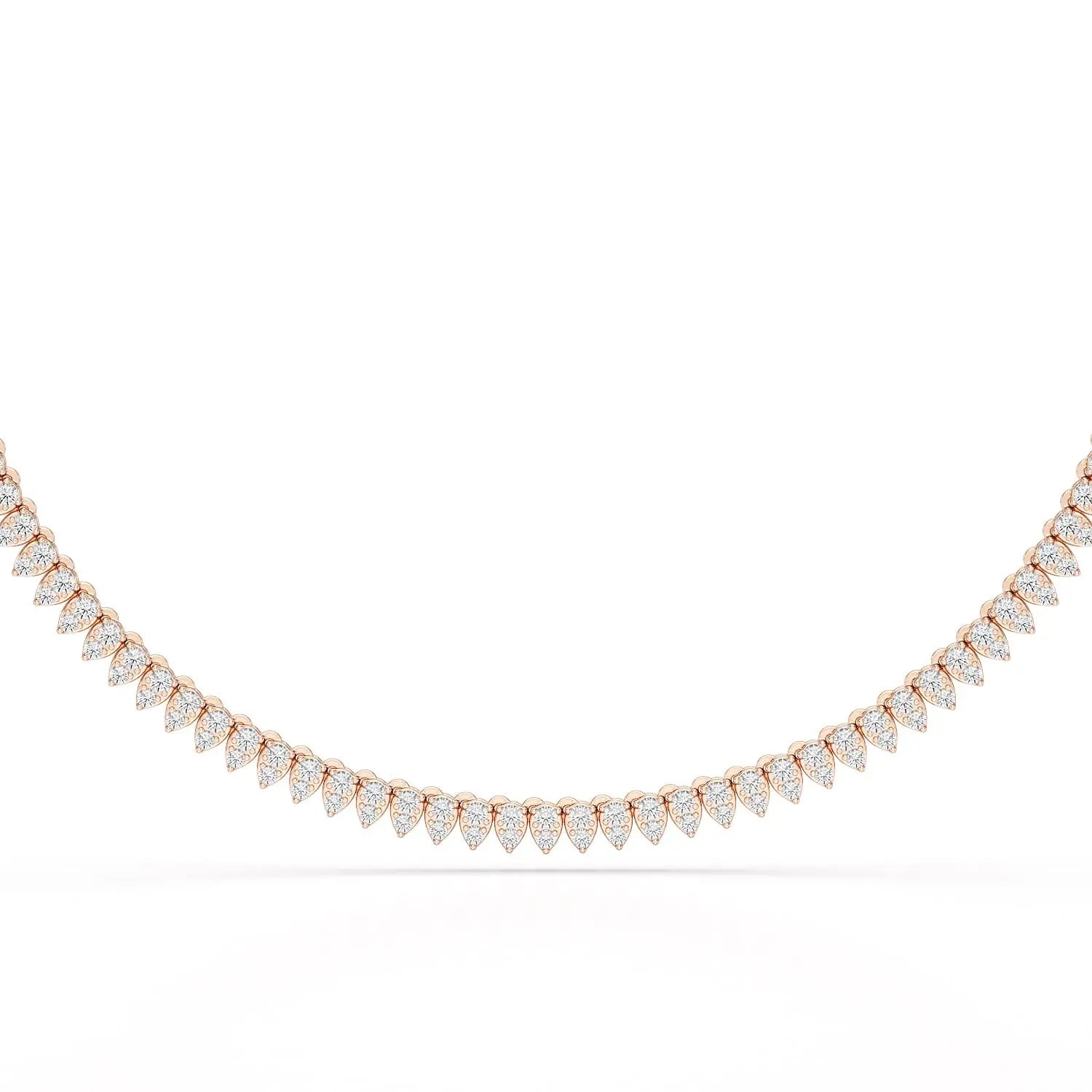 Classic Lab Diamond 4.62 Carat Tennis Necklace