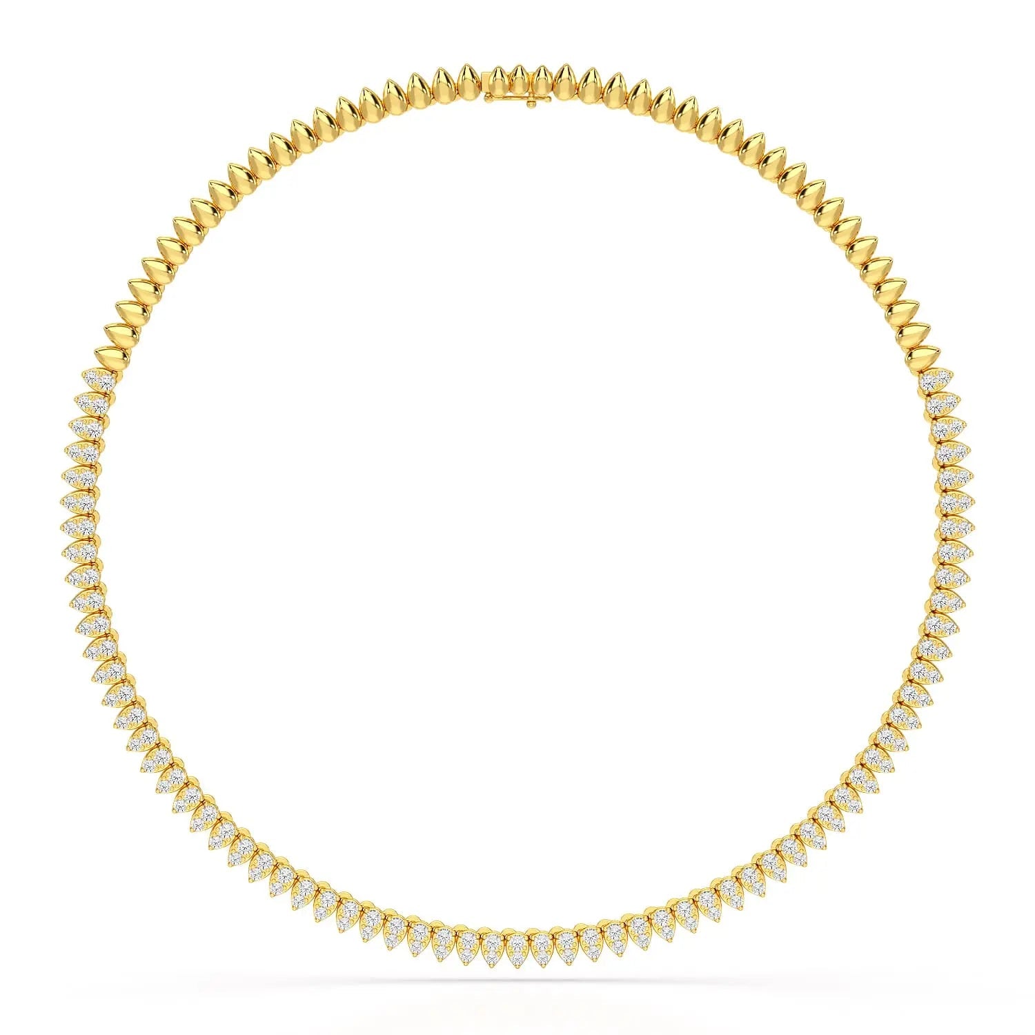 Classic Lab Diamond 4.62 Carat Tennis Necklace
