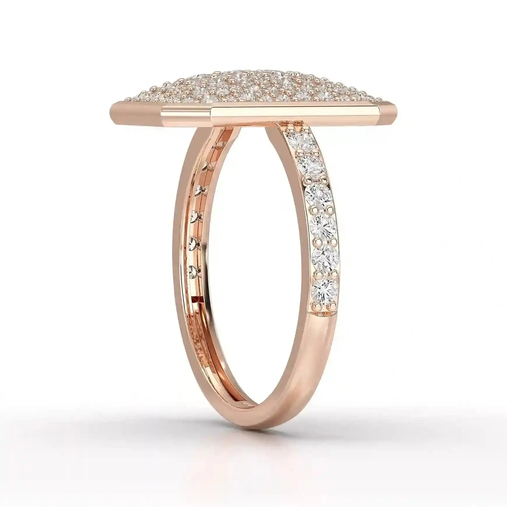 1.20 CT Octagonal Shaped Diamond Ring Jama Jewels