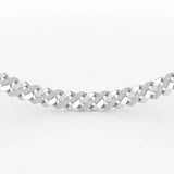 6 CT Round Cut Men's Cuban Chain