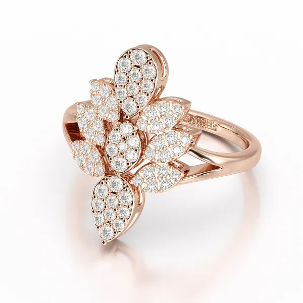 Lab Grown Diamond 0.57 CT Engagement Ring