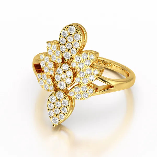 Lab Grown Diamond 0.57 CT Engagement Ring