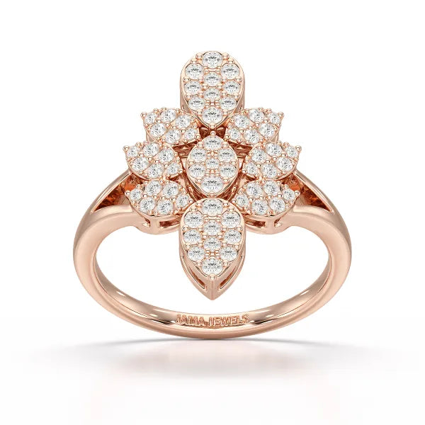 Lab Grown Diamond 0.57 CT Engagement Ring