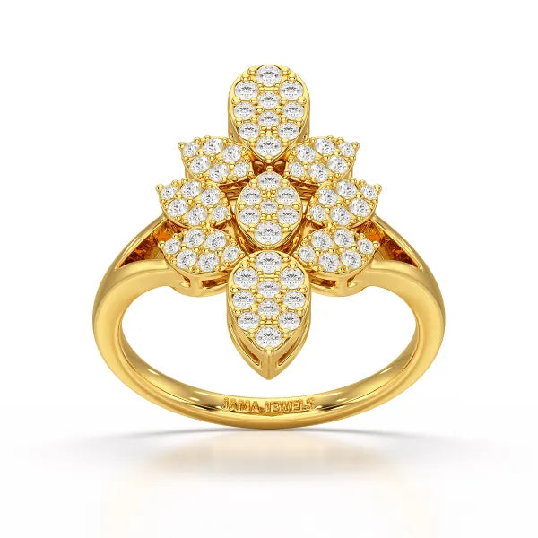 Lab Grown Diamond 0.57 CT Engagement Ring