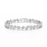 10 CT Multi Shape Lab Diamond Bracelet
