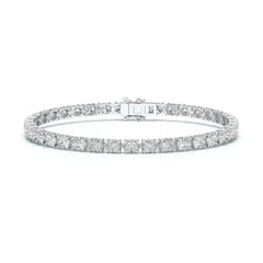 7.40 CT Oval Cut Diamond Tennis Bracelet Jama Jewels