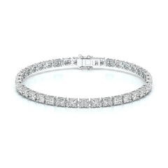 7.40 CT Oval Cut Diamond Tennis Bracelet Jama Jewels