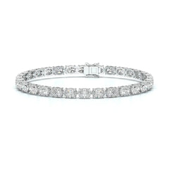 12 CT Oval Cut Diamond Tennis Bracelet Jama Jewels